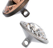 Button with Metal Shank