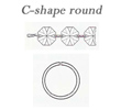 O-Shape pinning round